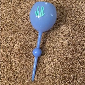 Beach wine glass spike- decal can be removed JJL